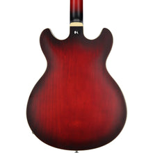 Ibanez AS53-SRF Artcore AS Series Electric Guitar, Sunburst Red Flat