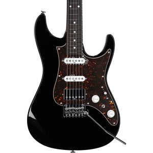 Ibanez AZ2204N-BK AZ Prestige Series Electric Guitar, Black