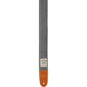 Ibanez DCS50D-CGY Designer Collection Guitar Strap, Charcoal Gray