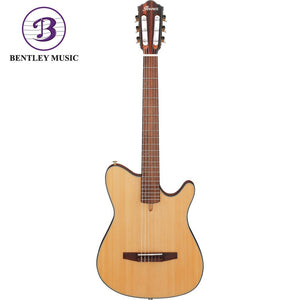 Ibanez FRH10N-NTF FRH Series Classical Acoustic Electric Guitar, Natural Flat