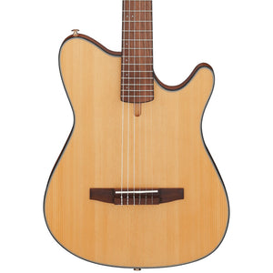 Ibanez FRH10N-NTF FRH Series Classical Acoustic Electric Guitar, Natural Flat