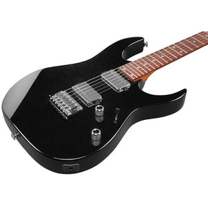 Ibanez GRG121SP-BKN RG GIO Series Electric Guitar, Black Night