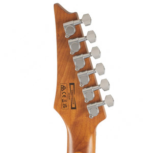 Ibanez GRG220PA1-BKB RG GIO Series Electric Guitar, Transparent Brown Black Burst