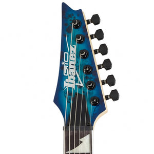 Ibanez GRGR221PA-AQB RG GIO Series Electric Guitar, Aqua Burst