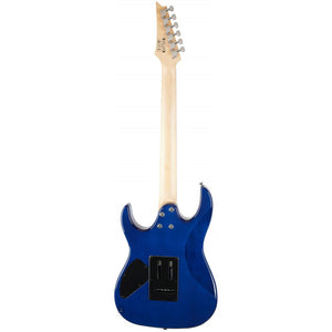 Ibanez GRX70QA-TBB RG GIO Series Electric Guitar, Transparent Blue Burst