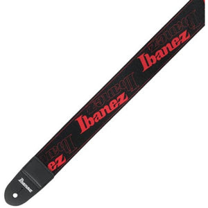 Ibanez GSD50-RD Ibanez Logo Guitar Strap, Red