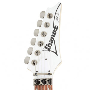 Ibanez JEMJR-WH Steve Vai Signature JEM Series Electric Guitar, White