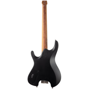 Ibanez Q54-BKF Q Series Headless Electric Guitar, Black Flat
