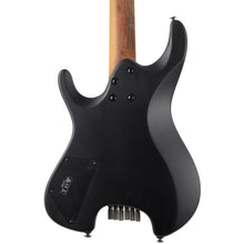 Ibanez Q54-BKF Q Series Headless Electric Guitar, Black Flat