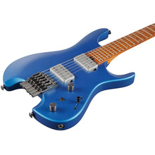 Ibanez Q52-LBM Q Series Headless Electric Guitar, Laser Blue Matte