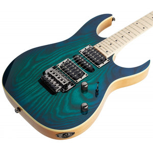 Ibanez RG370AHMZ-BMT RG Standard Series Electric Guitar, Blue Moon Burst