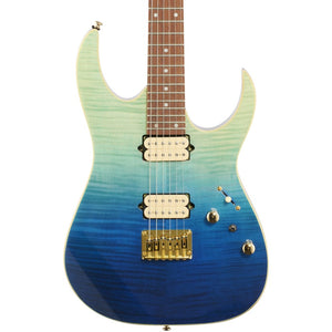 Ibanez RG421HPFM-BRG RG Standard Series Electric Guitar, Blue Reef Gradation
