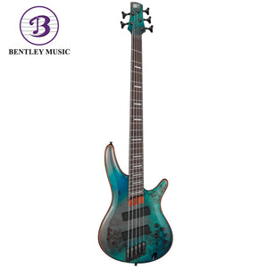Ibanez SRMS805-TSR SR Series Multi-Scale 5-String Electric Bass, Tropical Seafloor