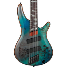 Ibanez SRMS805-TSR SR Series Multi-Scale 5-String Electric Bass, Tropical Seafloor