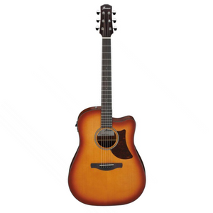 Ibanez AAD50CE Advanced Acoustic-electric Guitar - Light Brown Sunburst Open Pore