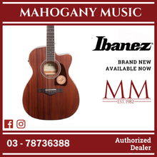 Ibanez AC340CE-OPN Artwood Series Grand Concert Acoustic Electric Guitar, Open Natural Pore