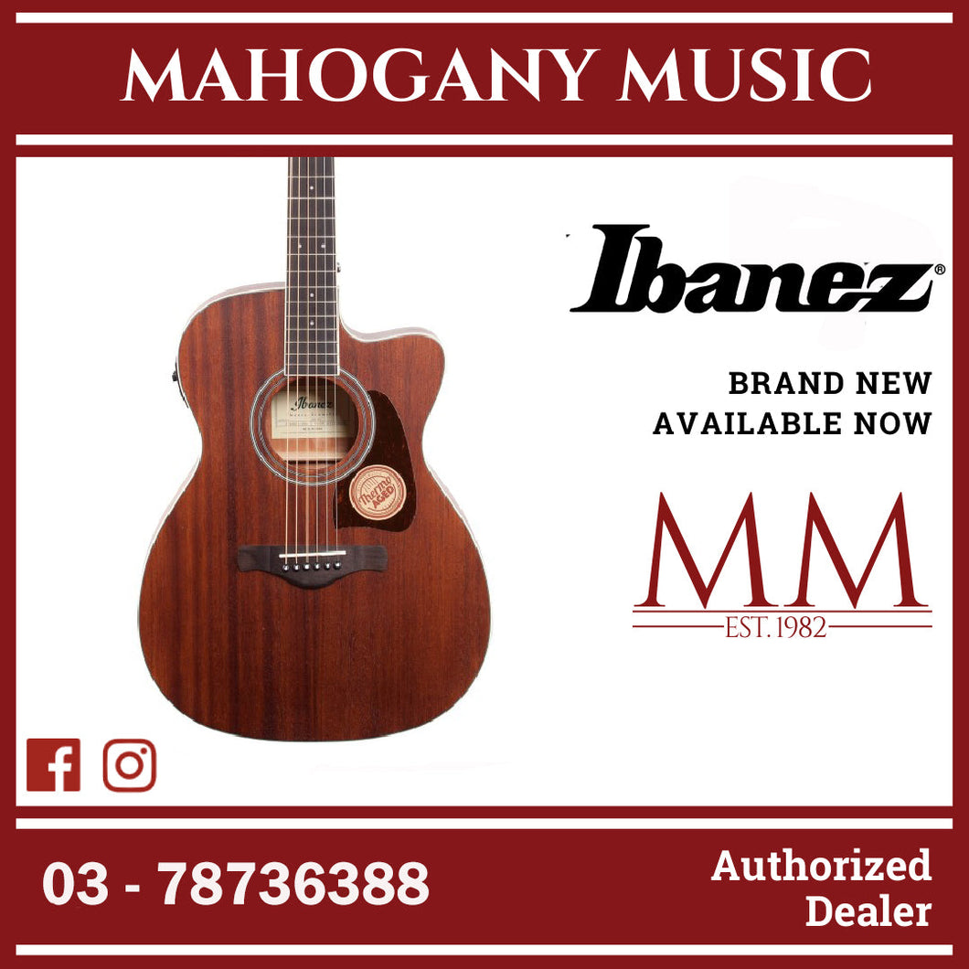 Ibanez AC340CE-OPN Artwood Series Grand Concert Acoustic Electric Guitar, Open Natural Pore