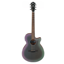 Ibanez AEG50-BAM AEG Series Grand Concert Acoustic Electric Guitar, Black Aurora Burst Matte