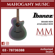 Ibanez AEG50-BAM AEG Series Grand Concert Acoustic Electric Guitar, Black Aurora Burst Matte