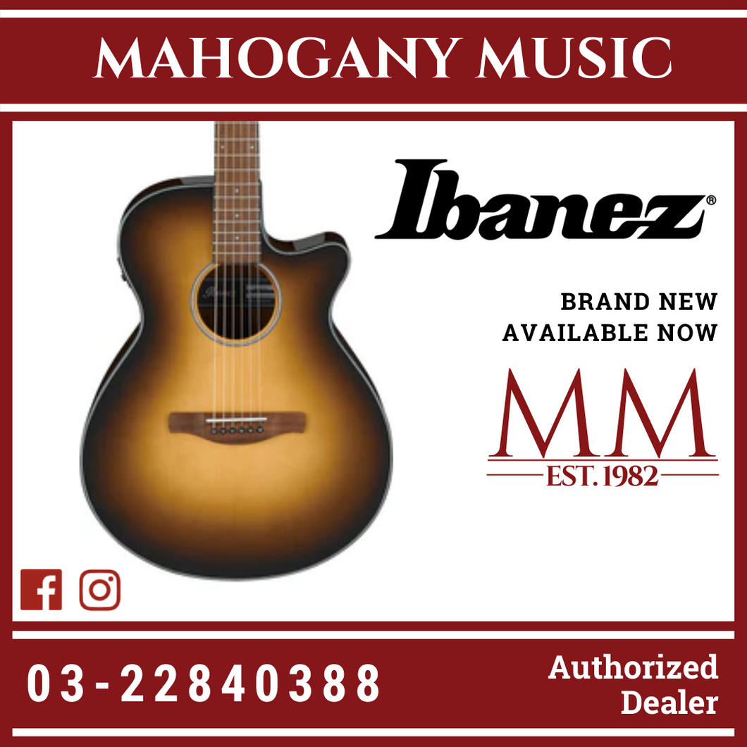 Ibanez AEG50 - Dark Honey Burst High Gloss Acoustic Guitar