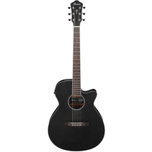 Ibanez AEG7MH-WK AEG Series Acoustic Electric Guitar, Weathered Black Open Pore