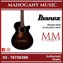 Ibanez AEGB24E-MHS AEG Series Acoustic Electric Bass, Mahogany Sunburst High Gloss