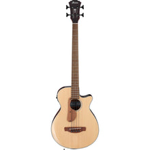 Ibanez AEGB30E-NTG AEG Series Acoustic Electric Bass, Natural High Gloss