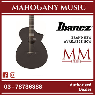 Ibanez AEWC13-WK AEWC Series Acoustic Electric Guitar, Weathered Black
