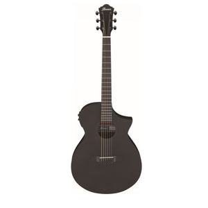 Ibanez AEWC13-WK AEWC Series Acoustic Electric Guitar, Weathered Black