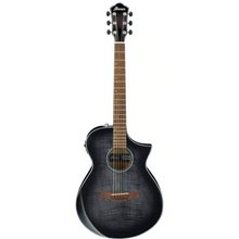 Ibanez AEWC400 - Transparent Black Sunburst High Gloss Acoustic Guitar