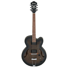Ibanez AF55-TKF Artcore AF Series Electric Guitar, Transparent Black Flat