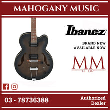 Ibanez AF55-TKF Artcore AF Series Electric Guitar, Transparent Black Flat
