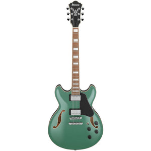 Ibanez AS73-OLM Artcore AS Series Electric Guitar, Olive Metallic