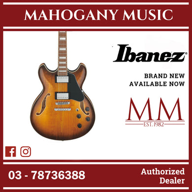 Ibanez AS73-TBC Artcore AS Series Electric Guitar, Tobacco Brown