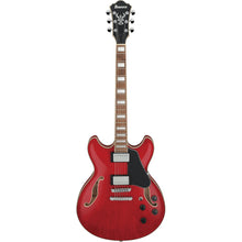 Ibanez AS73-TCD Artcore AS Series Electric Guitar, Transparent Cherry Red