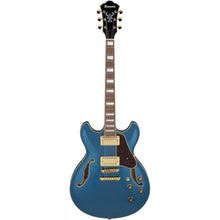 Ibanez AS73G-PBM Artcore AS Series Electric Guitar, Prussian Blue Metallic