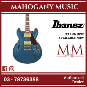 Ibanez AS73G-PBM Artcore AS Series Electric Guitar, Prussian Blue Metallic