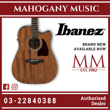 Ibanez AW54CE - Open Pore Natural Acoustic Guitar