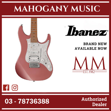 Ibanez AZ2204-HRM AZ Series Electric Guitar, Hazy Rose Metallic