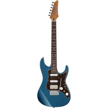 Ibanez AZ2204N-PBM AZ Prestige Series Electric Guitar, Prussian Blue Metallic