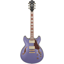 Ibanez Artcore AS73G-MPF Semi-Hollow Electric Guitar, Metallic Purple Flat