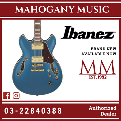 Ibanez Artcore AS73G Semi-hollow Electric Guitar - Prussian Blue Metallic