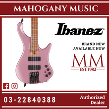 Ibanez Bass Workshop EHB1000S Bass Guitar - Pink Gold Metallic Matte Bass Guitar