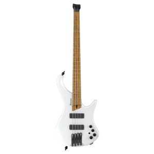 Ibanez Bass Workshop EHB1000 Bass Guitar - Pearl White Matte Bass Guitar