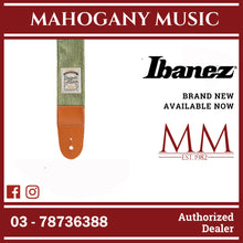 Ibanez DCS50D-MGN Designer Collection Guitar Strap, Moss Green