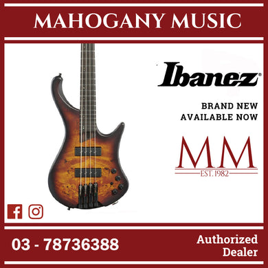 Ibanez EHB1500-DEF EHB Series Headless Electric Bass, Dragon Eye Burst Flat