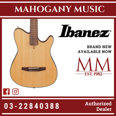 Ibanez FRH10N Thinline Nylon Acoustic-electric Guitar - Natural
