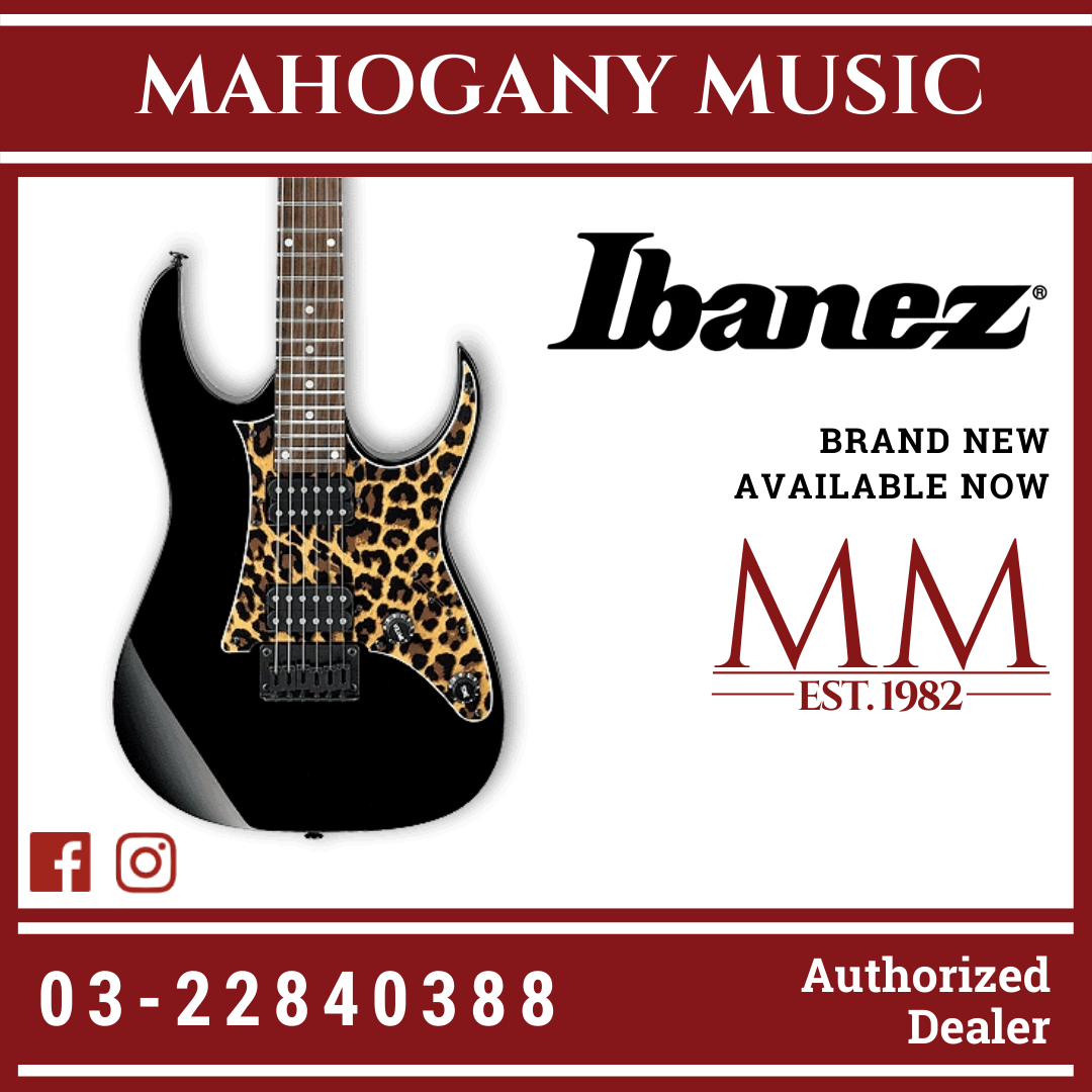 Guitar　Electric　GRG121SP　Black　Ibanez　Music　–　GIO　Night　Mahogany
