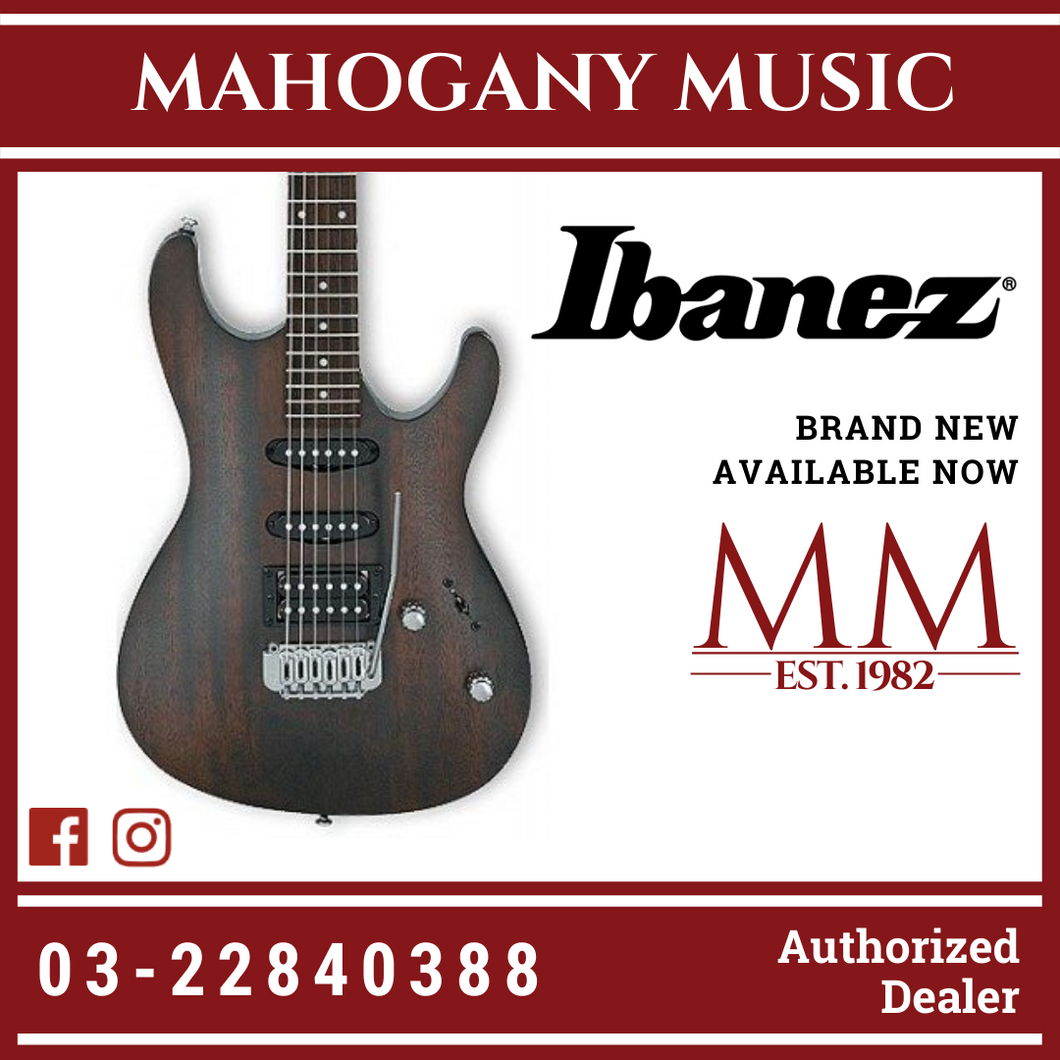 Ibanez GIO GSA60 Walnut Flat Electric Guitar Mahogany Music