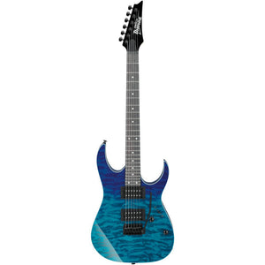 Ibanez GRG120QASP-BGD RG GIO Series Electric Guitar, Blue Gradation